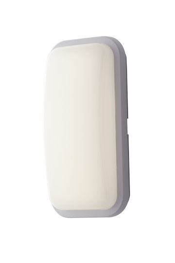 Fan Europe Shelly Wandmontierte Außen-Deckenleuchte LED IP65 15W 21.5x14.5x7εκ.
