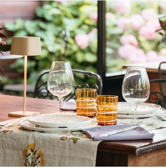 Zafferano Dekorative Lampe Beige