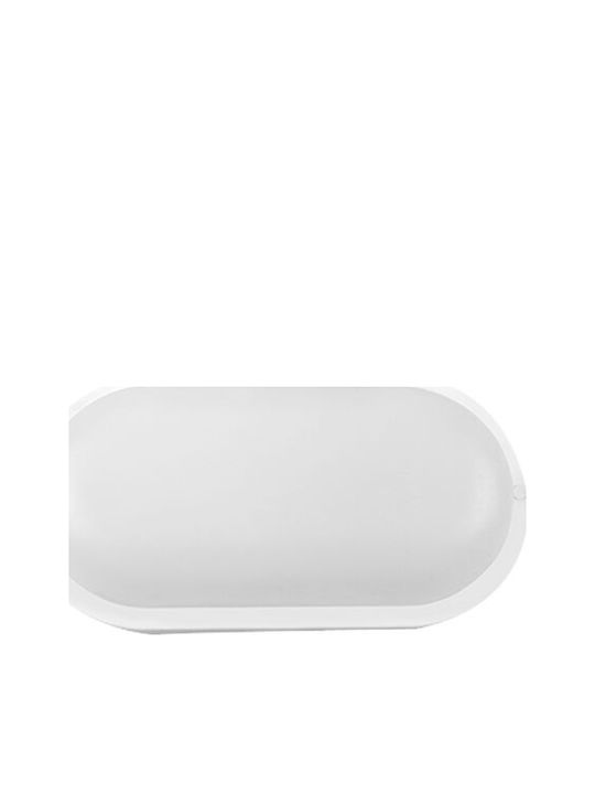 Braytron Επιτοίχια Χελώνα Εξωτερική LED IP54 18W με Θερμό Λευκό Φως 26x13.5x5.8εκ.