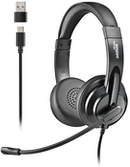 NGS On Ear Multimedia Headphone with Microphone USB-C VOX605USBC