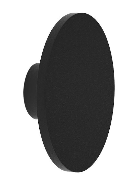 Heronia HER-01 Επιτοίχια Εξωτερική Πλαφονιέρα LED IP54 12W με Θερμό Λευκό Φως