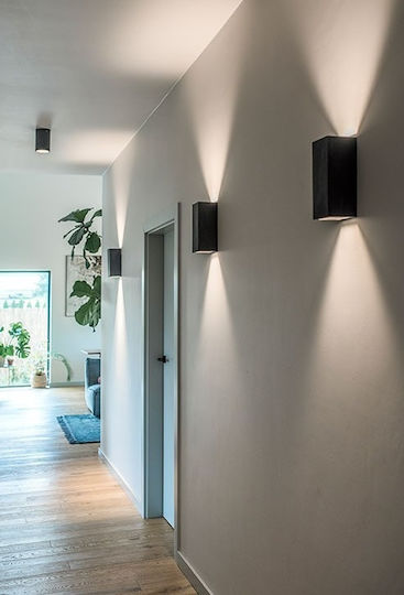 Vivalux Porto Wall-Mounted Outdoor Spot Light GU10 IP44 Double Beam 6.8x15x9.2εκ.