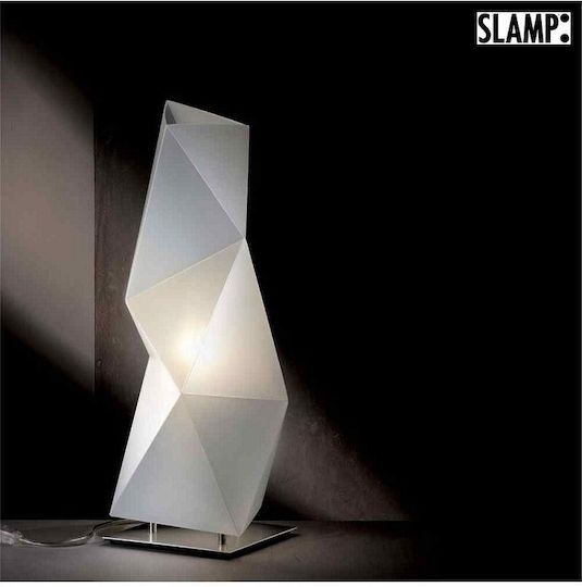 Slamp Dekorative Lampe mit Fassung für E14 Lampe Weiß