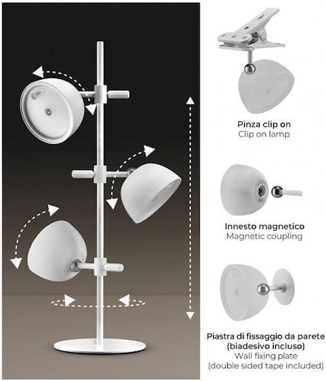 Bot Lighting Декоративна Лампа Черен