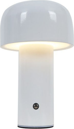 Inlight Metal Table Lamp LED with Black Shade and Base