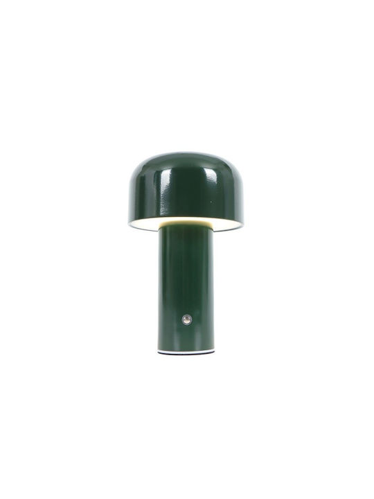 Inlight Metall Tischlampe LED mit Schwarz Schirm und Basis