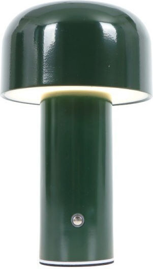 Inlight Metal Table Lamp LED with Black Shade and Base
