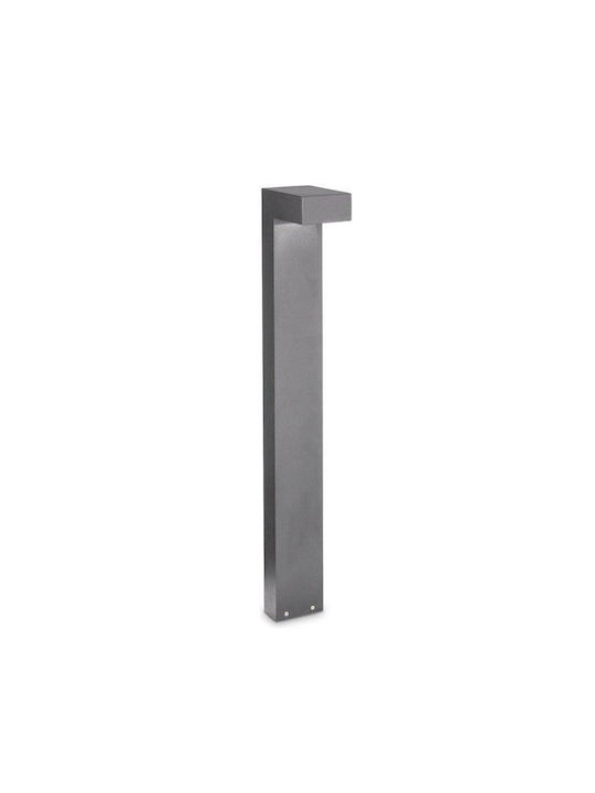 Ideal Lux Sirio PT2 Big Outdoor Floor Lamp Small Post 15W IP44 for G9 Socket Brown
