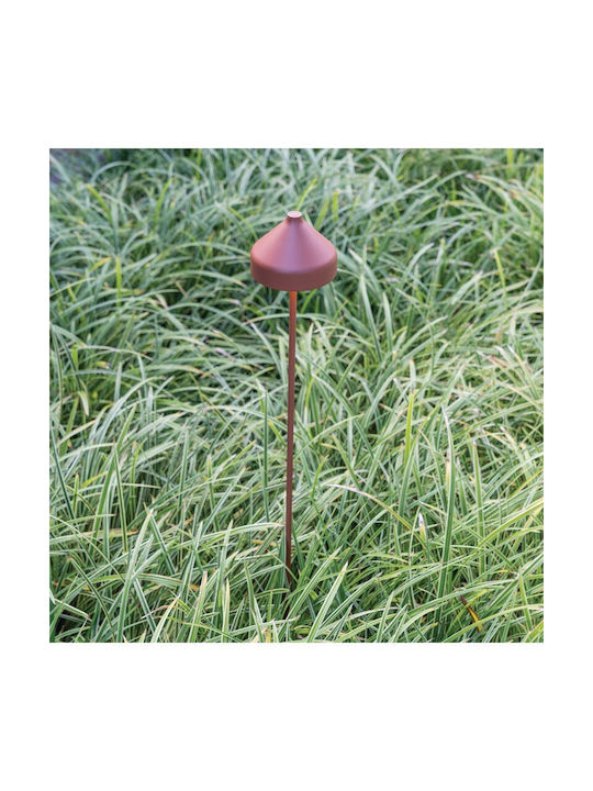 Zafferano Outdoor Floor Lamp LED for Exterior Space 3W with Green Light IP65 Green