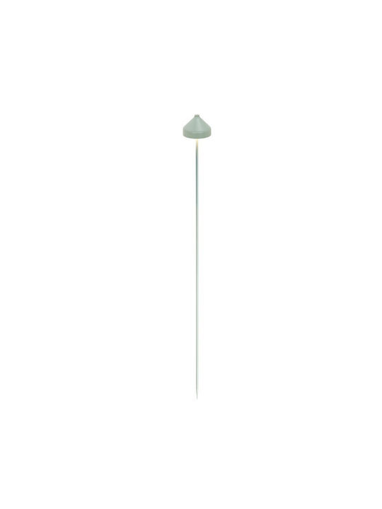 Zafferano Outdoor Floor Lamp LED for Exterior Space 3W with Green Light IP65 Green
