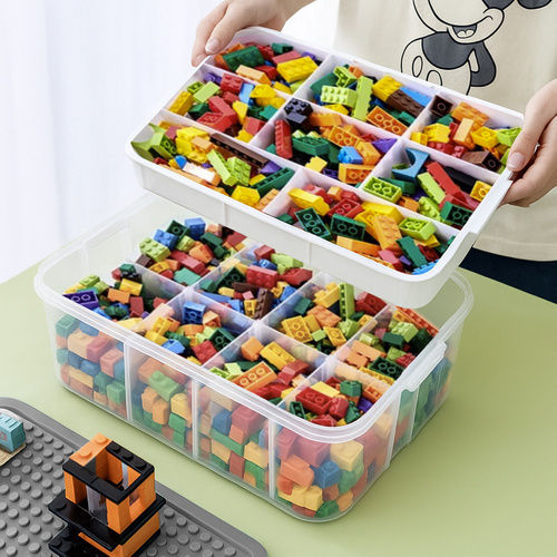 Детска кутия за съхранение от пластмаса Бял 22.5x30.5x52.6см 1бр