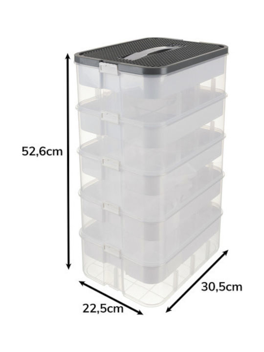 din Plastic Alb 22.5x30.5x52.6cm 1buc