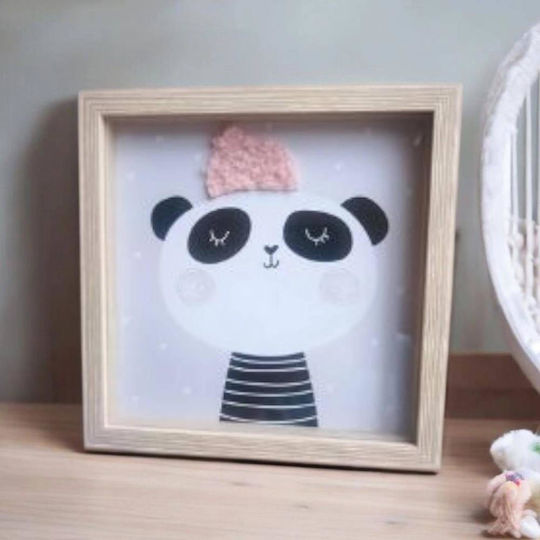 Next Kids Wall Art Framed Panda