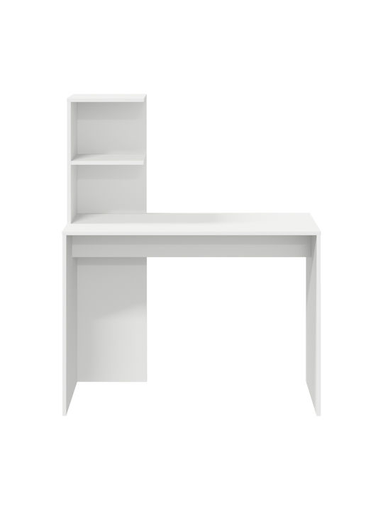 Kinderschreibtisch Weiß 102x50x124cm