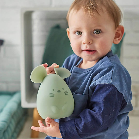 Nattou LED Kinder Dekorative Lampe Mäuschen Grün