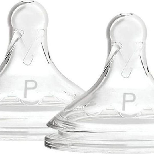 Dr. Brown's Options Silicone Baby Bottle Teats Normal Flow for 0+ months 2pcs