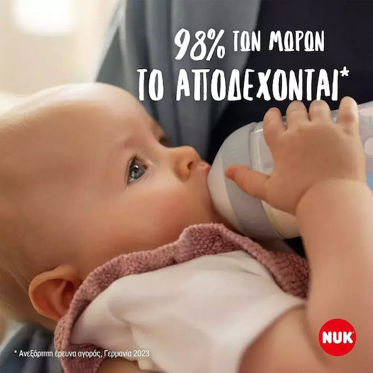 Nuk Perfect Match Silicone Baby Bottle Teats Medium Flow for 3+ months 2pcs