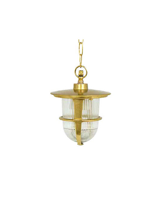 Andromeda Outdoor Hanging Ceiling Light E27 in Bronze Color 649