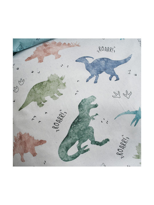 Vesta Home Set Kids Duvet Cover Single With Cotton Pillowcase Multi 170x240cm