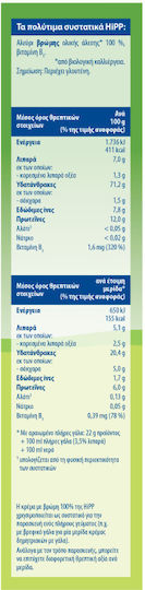 Hipp Baby Cream Oatmeal Cereal with Flavor Oat Cereal No Added Sugar 200gr for 5+ Months