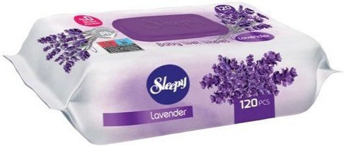 Sleepy Baby Wipes without Alcohol & Parabens 120pcs
