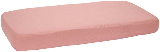 Little Dutch Pure Baby Sheet Crib Cotton Fitted Pink 70x140cm