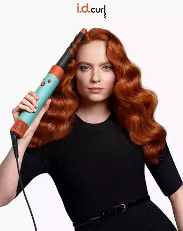 Dyson HS08 Airwrap i.d. Curly + Coily Electric Hair Brush With Air for Hair Straightening and Curls 1300W