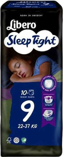Libero Windelhosen Sleep Tight Nr. 9 für 22-37kg 10cm