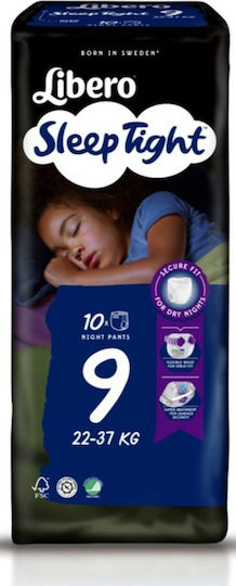Libero Windelhosen Sleep Tight Nr. 9 für 22-37kg 10cm