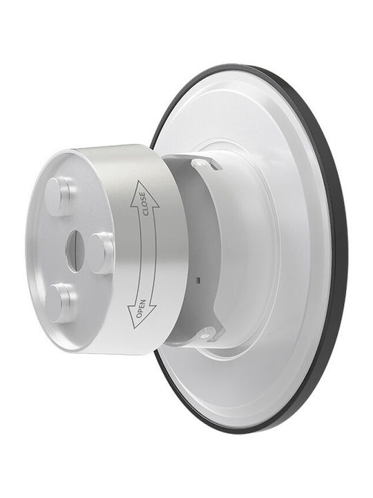 Braytron Επιτοίχια Εξωτερική Πλαφονιέρα LED IP65 8W με Ρυθμιζόμενο Λευκό Φως