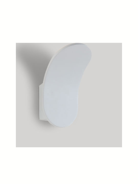 Luma Επιτοίχιο Εξωτερικό Φωτιστικό LED IP54 12W με Θερμό Λευκό Φως 10x17εκ.