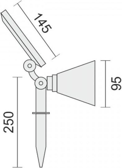 Spot Light Spiked Lampă Solară 4W IP65