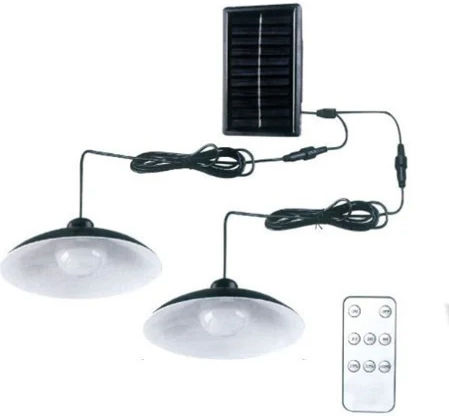 Arrango Hanging Solar Light 30W with Motion Sensor and Remote Control IP65 17cmx11cmcm
