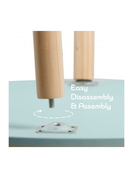Kindertisch aus Holz Hellblau Classic World