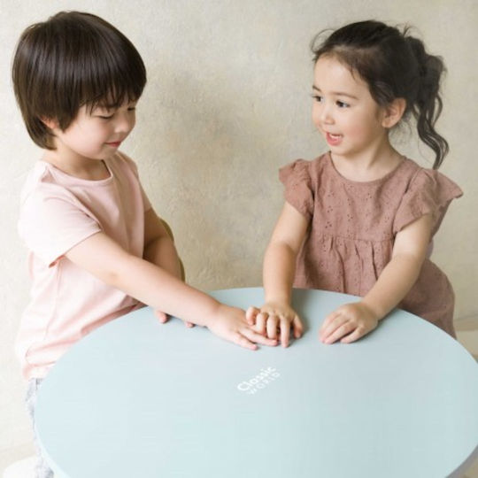 Kindertisch aus Holz Hellblau Classic World