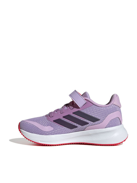 Runfalcon 5 Kids Sports Shoes Running with Hoop & Loop Closure Lilac