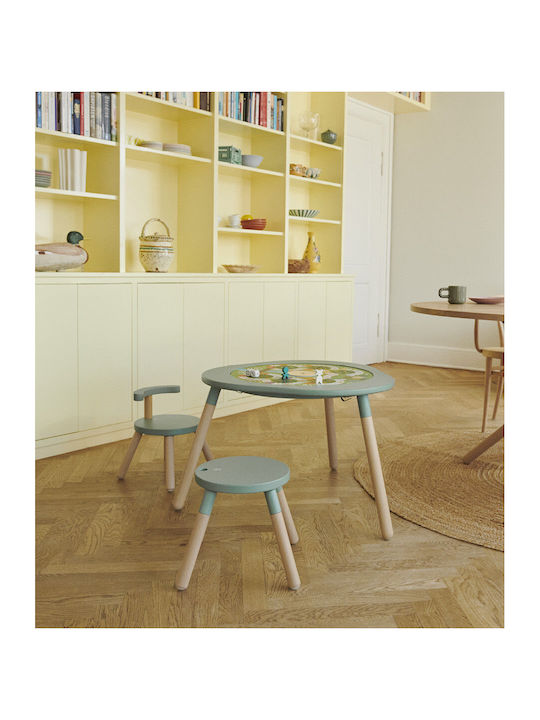 Mutable Kindertisch aus Holz Gray Stokke