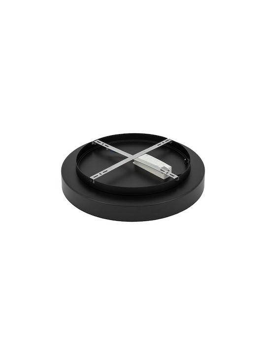 Nowodvorski Ceiling Mount Light 48cm Black with Integrated LED