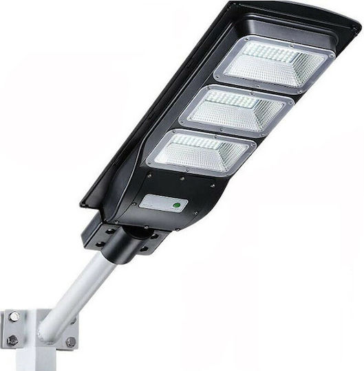 GDPLUS Ηλιακό Φωτιστικό Δρόμου 90W 1700lm Ψυχρό Λευκό 6000K με Αισθητήρα Κίνησης, Φωτοκύτταρο και Τηλεχειριστήριο IP67 57x25x5εκ.
