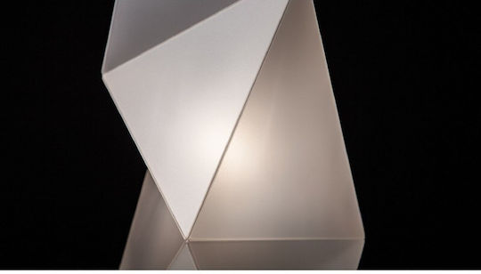 Slamp Diamond M Фотистико Дапеду Υ72xМ24εκ с Цокъл за Лампa E27 Бял