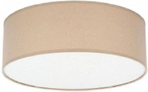 TK Lighting Deckenleuchte 45cm Schwarz mit Fassung E27