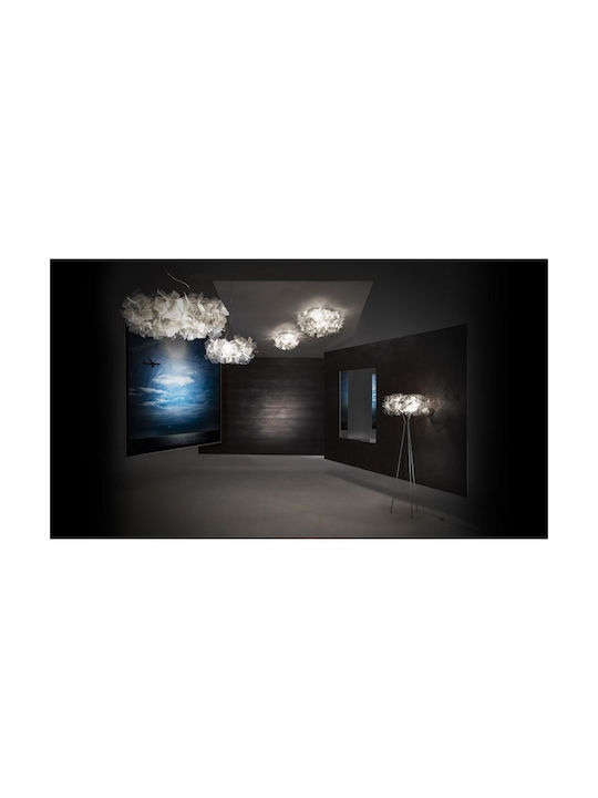 Slamp Clizia Mini Ceiling Mount Light Transparent with Socket E14