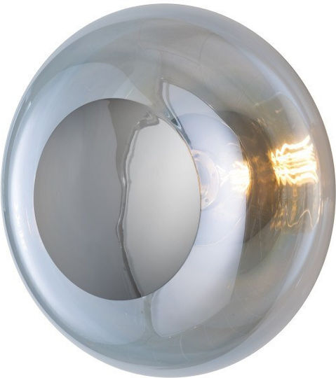 Ebb & Flow Ceiling Mount Light Blue with Socket E27