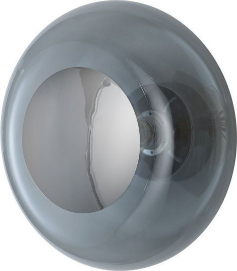 Ebb & Flow Ceiling Mount Light Blue with Socket E27