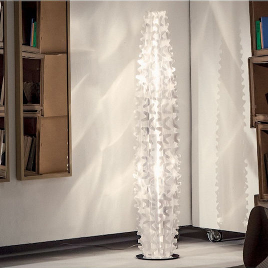 Slamp Cactus XL Флоресцентна Лампа Височина 155xДължина 40см с Цокъл за Крушка E27 Златист