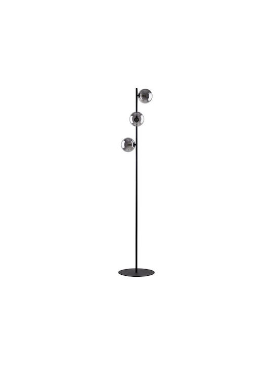 TK Lighting Estera Floor Lamp H150xW38cm. with Socket for Bulb G9 Brown