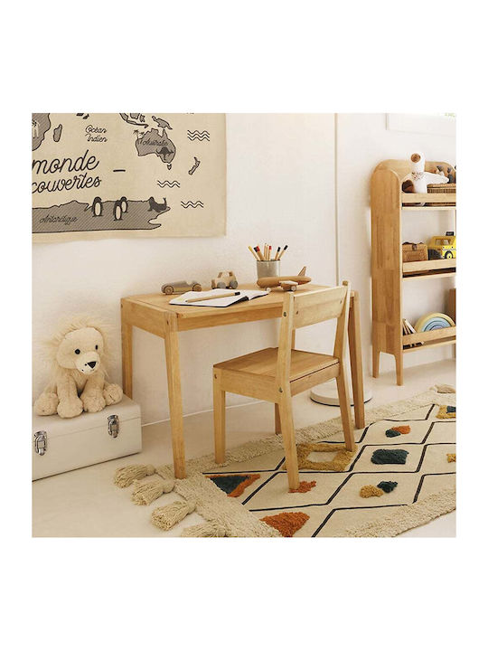 Kindertisch aus Holz Braun