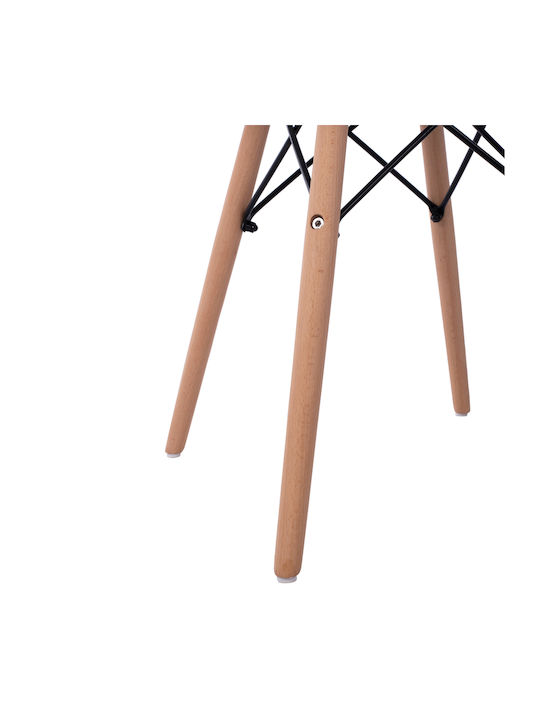 Minimal Kid Παιδικό Τραπεζάκι από Ξύλο Λευκό HomeMarkt