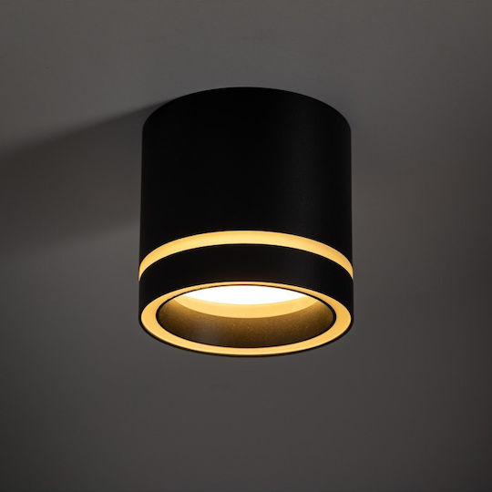 TK Lighting Μονό Σποτ με Ντουί GX53 σε Λευκό Χρώμα