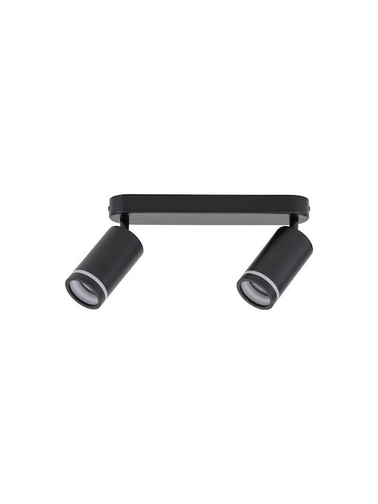 TK Lighting Διπλό Σποτ με Ντουί GU10 σε Λευκό Χρώμα